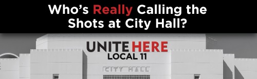 Union Facts asks "Who's really running City Hall?"