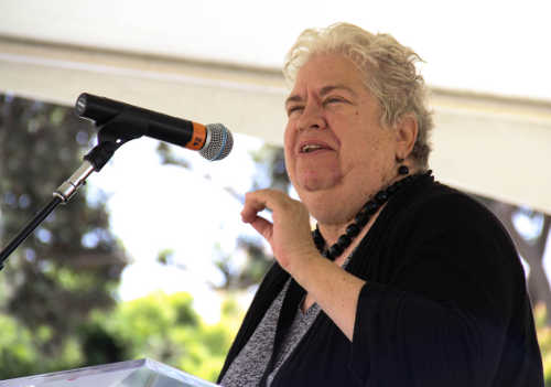 Pam Oconnor at Pico Branch Library Opening