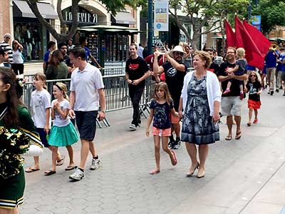 Parade at 3rd street Promenade delebration