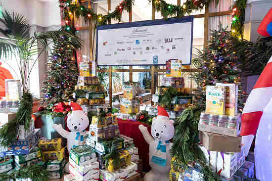 Donations made during "Meet Me Under the Fig Tree" holiday event